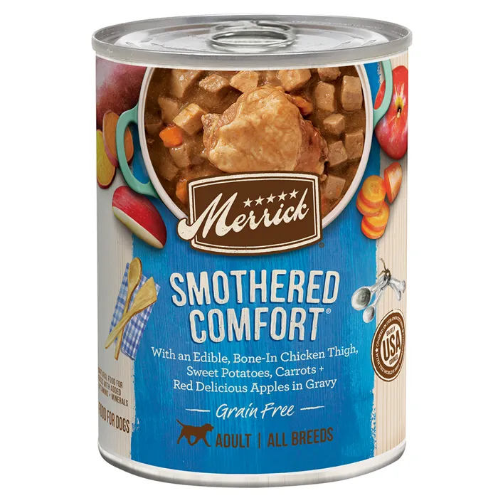 Grain-free Smothered Comfort Canned Dog Food 13.2-oz