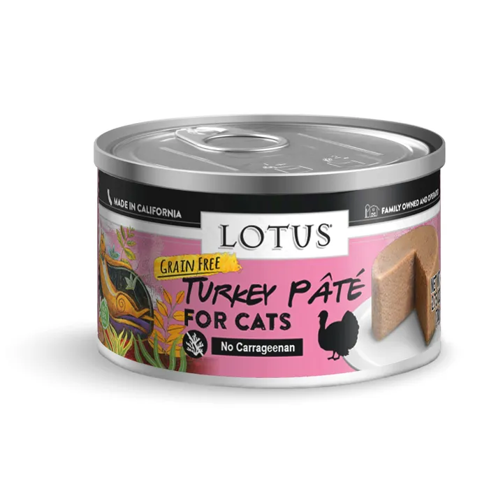 Lotus Turkey & Vegetable Pate Grain-free 2.75-oz
