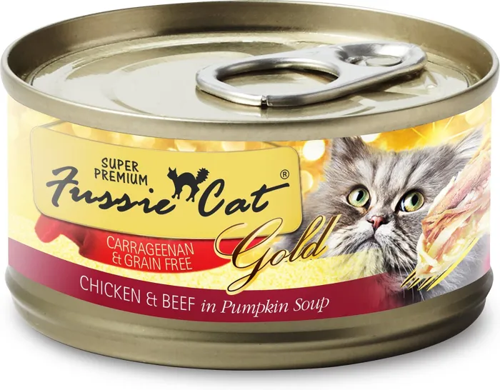Super Premium Chicken & Beef Formula In Pumpkin Soup Grain-free Canned Cat Food 2.82-oz