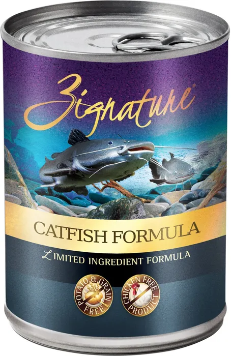 Zignature Dog Grain Free Catfish Pate Can 13 Oz