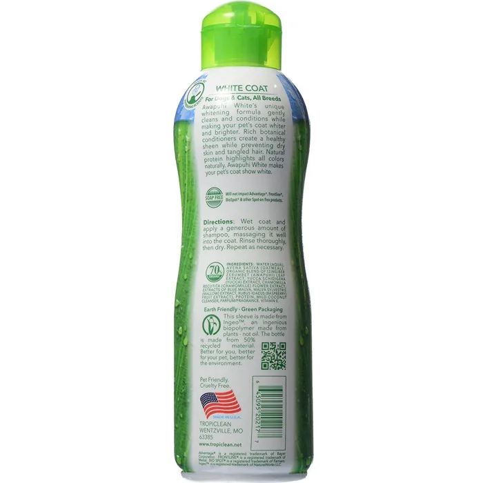 Shampoo Awapuhi & Coconut Whitening Formula For Dog & Cat 20-Oz