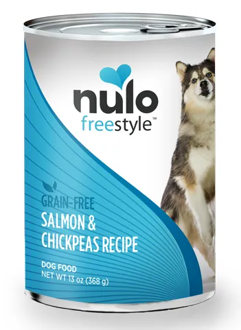 Freestyle Grain Free Salmon & Chickpeas Recipe Canned Dog Food 13-Oz