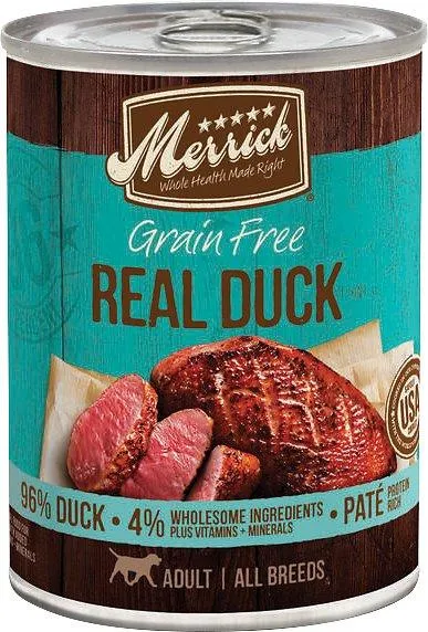 Grain-free Real Duck Canned Dog Food 13.2-oz