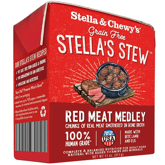 Stella's Stew Red Meat Medley Wet Dog Food 11-Oz