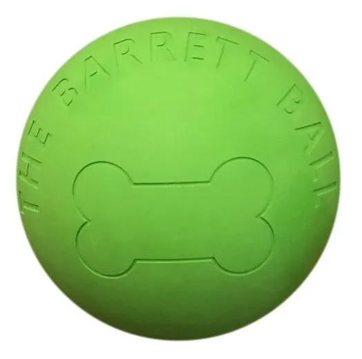 "The Barrett Ball" Large Rubber Dog Toy L