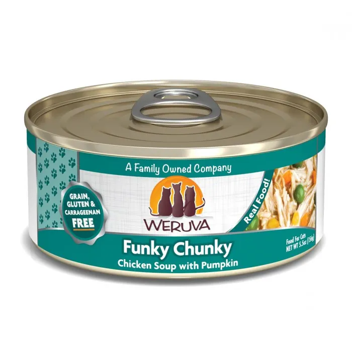 Weruva Cat Gf Funky Chunky Shreds Can 5.5-oz
