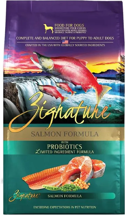 Limited Ingredient Salmon Formula Dry Dog Food 27-lb