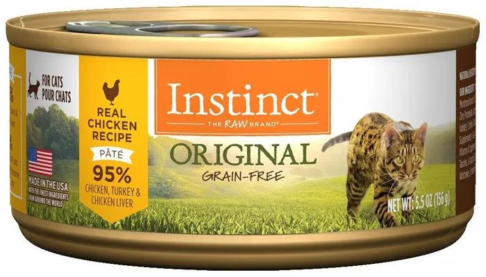 Instinct Grain-Free Chicken Formula Canned Cat Food 3-Oz