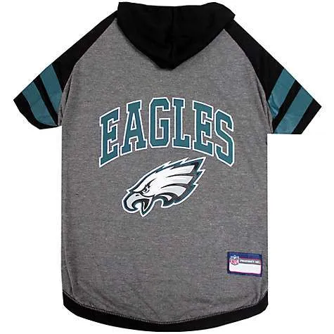 Nfl Philadelphia Eagles Hoodie Tee Large