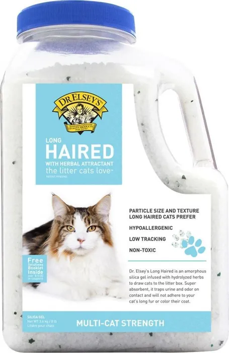 Precious Cat Long Hair Litter 8-Lb, Container