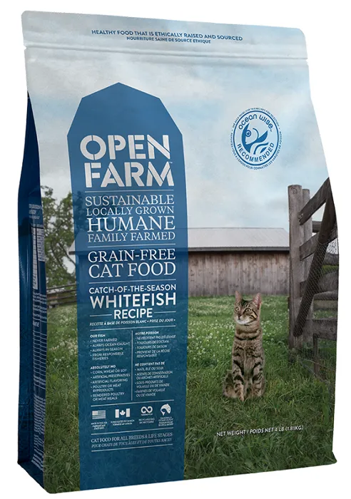 Grain Free Catch Of The Season Whitefish Recipe Dry Cat Food 4-Lb