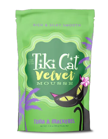 Tiki Cat Mousse Tuna & Mackerel 2.8-oz