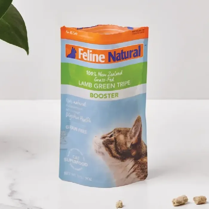 Feline Natural Cat Fd Lamb Green Tripe Topper 2-oz