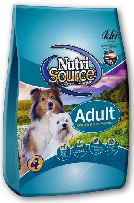 Adult Chicken & Rice Dry Dog Food 30-Lb
