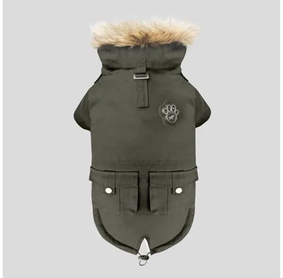 Alaskan Parka In Army Green 10"