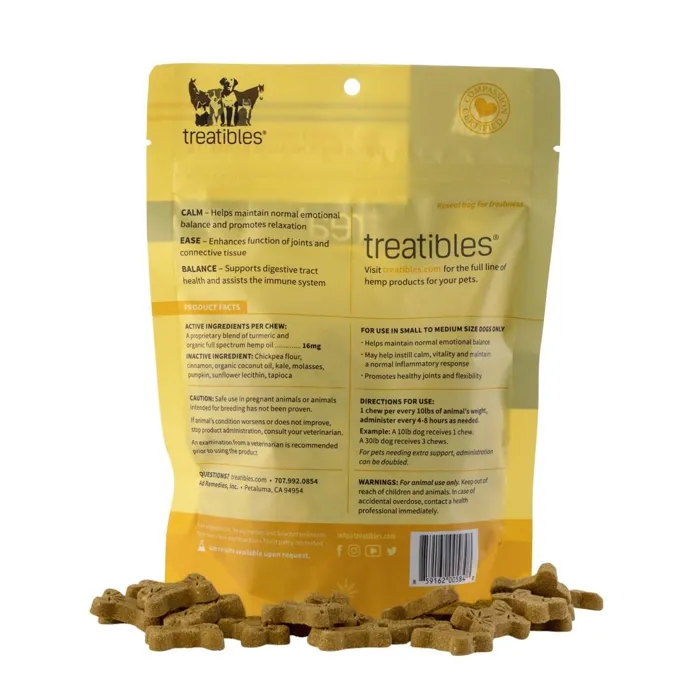 Balance (Pumpkin Flavor) Hard Chews – Canine Small Dog - 75-Ct