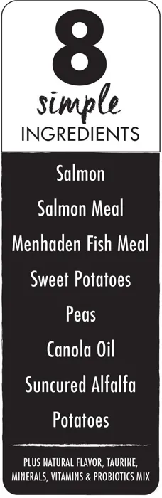 Grain-free Pure Real Salmon & Sweet Potato Recipe Dry Dog Food 4-lb