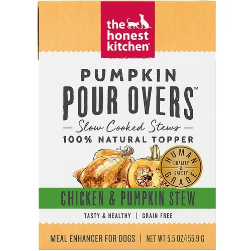 Pumpkin Pour Overs Chicken & Pumpkin Stew Wet Dog Food Topper 5.5-oz