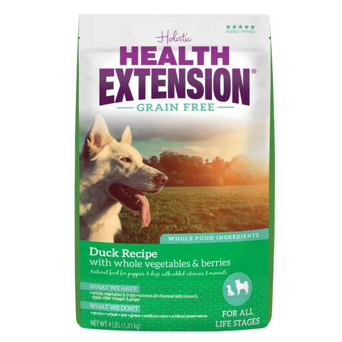 Grain Free Duck Recipe Dry Dog Food 23.5-Lb