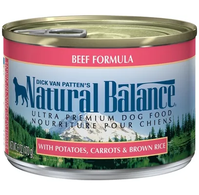 Ultra Premium Beef Formula Canned Dog Food 6-oz