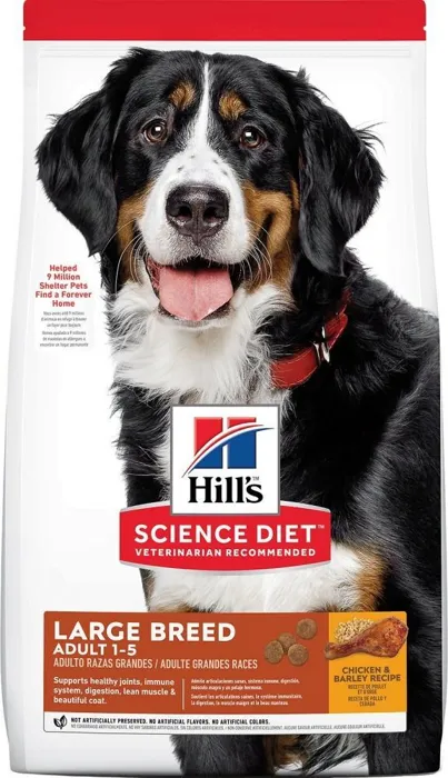 Adult Large Breed Chicken & Barley Recipe Dry Dog Food 35-Lb
