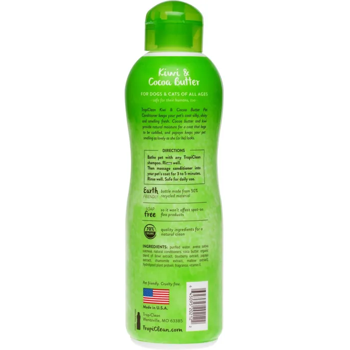 Conditioner Kiwi & Cocoa Butter Formula For Dog & Cat 20-Oz