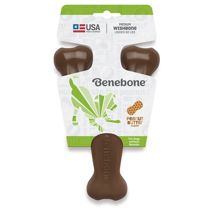 Wishbone Chew Peanut Butter - Medium M