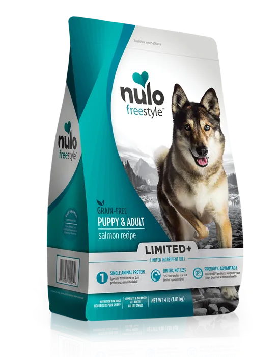 Freestyle Limited Ingredient Grain Free Puppy & Adult Salmon Recipe Dry Dog Food 4-Lb