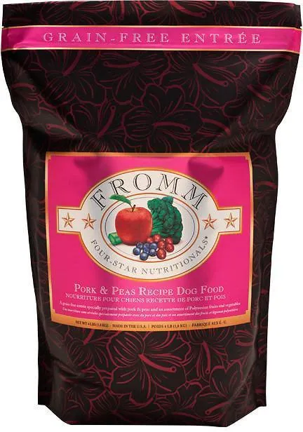 Four Star Grain Free Pork & Peas Dry Dog Food 26-Lb