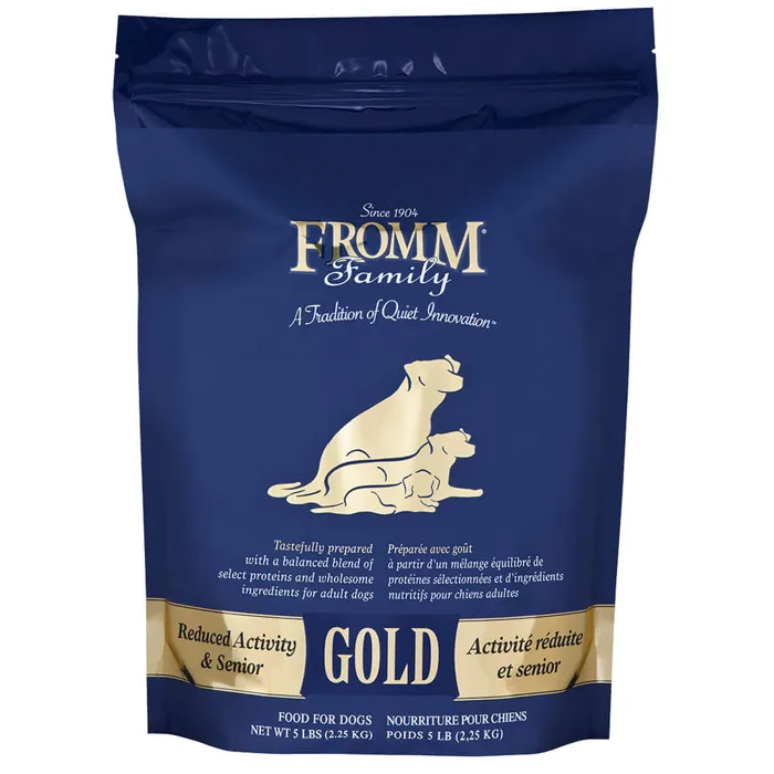 Gold Reduced Activity & Senior Dry Dog Food 5-lb