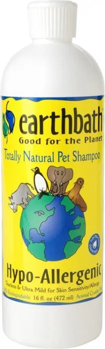 Hypo-Allergenic Shampoo For Dogs & Cats 16-Oz. Bottle