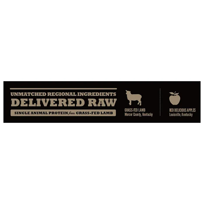 Singles Limited Ingredient Freeze-dried Dog Treats, Lamb & Apple, Biologically Appropriate & Grain Free 3.25-oz