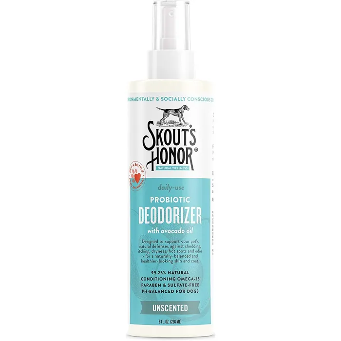 Daily Use Pet Deodorizer Probiotic Unscented 8-Oz