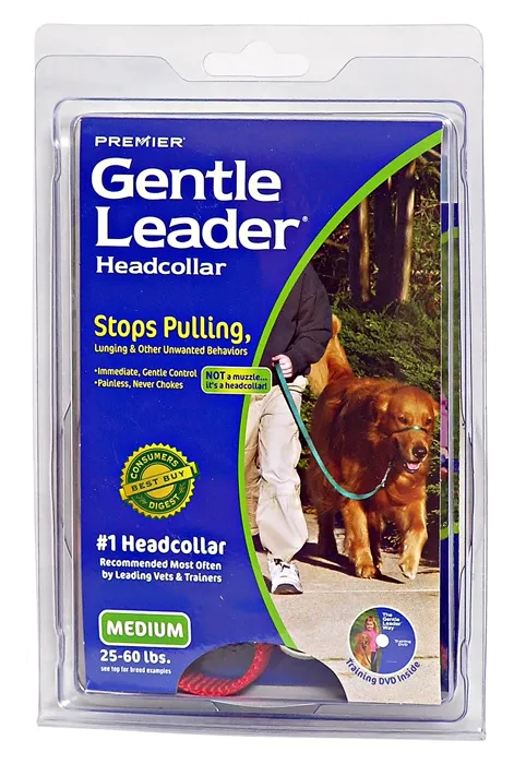 Gentle Leader Headcollar, No-pull Dog Collar Medium Red