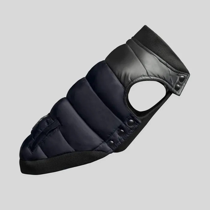 Summit Stretch Puffer Vest In Navy 24"