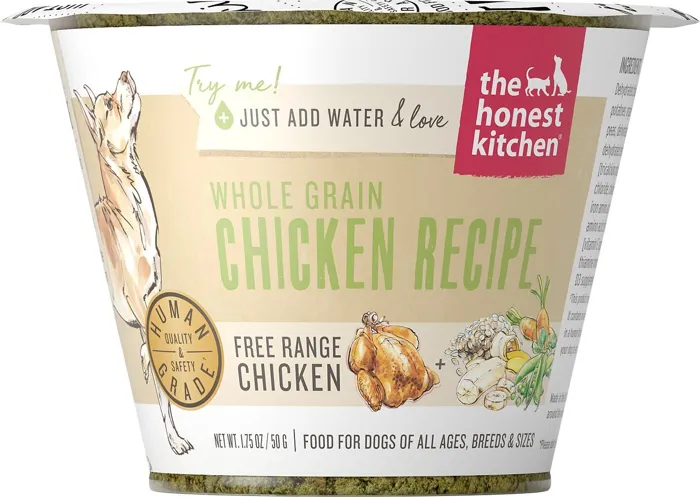 Whole Grain Chicken Recipe Dehydrated Dog Food Cups 1.75-Oz