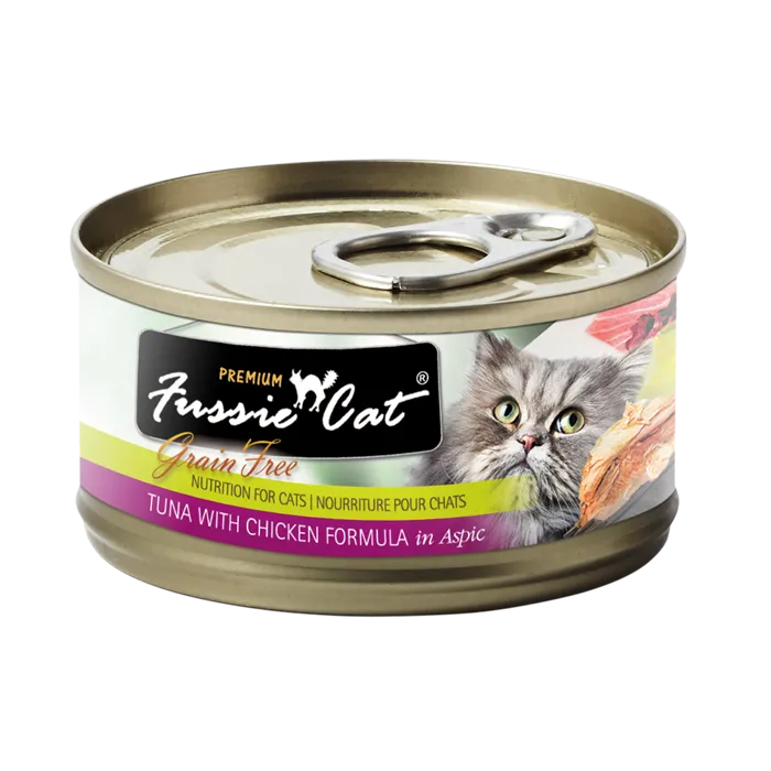 Premium Tuna With Chicken Formula In Aspic Grain-free Canned Cat Food 2.82-oz