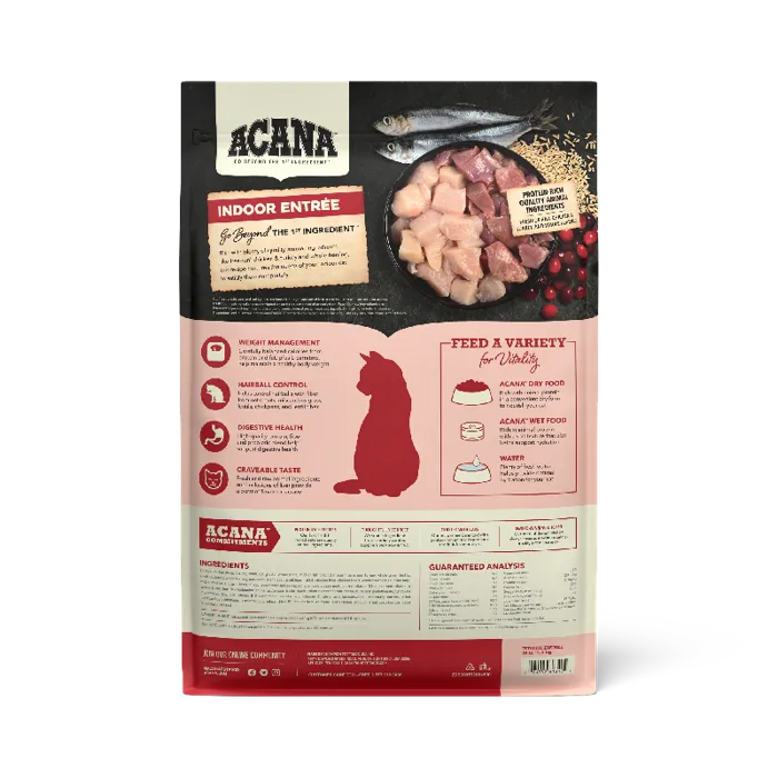 Acana Indoor Entrée Dry 10-lb