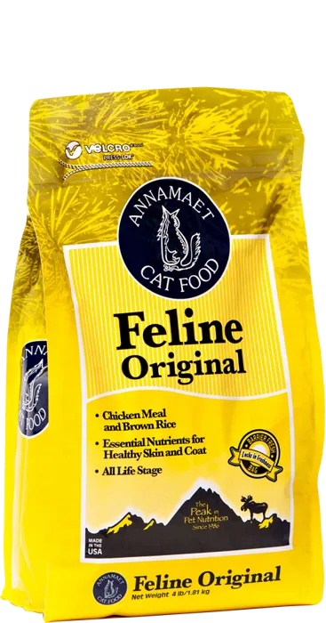 Feline Originals Adult 33% Chicken & Fish Formula Dry Cat Food 20-Lb