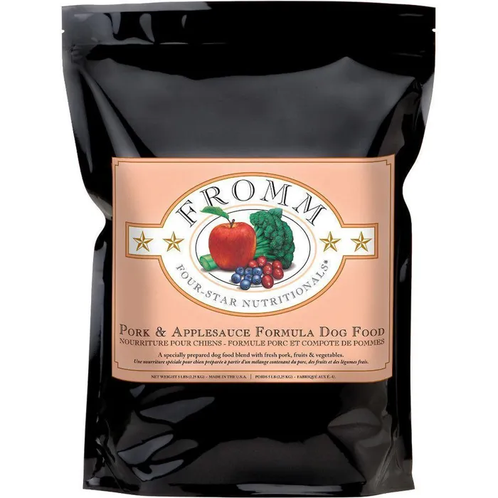 Four Star Pork & Apple Sauce Dry Dog Food 15-Lb