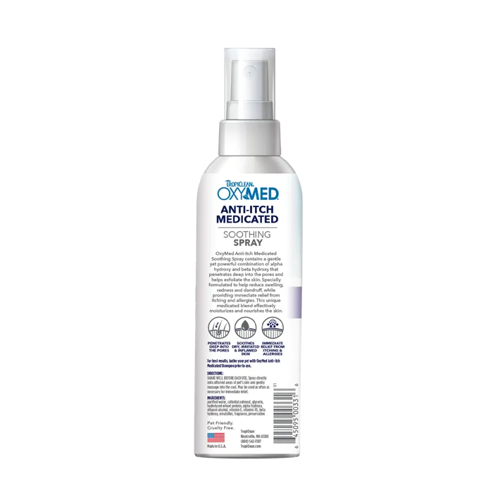 Oxymed Anti-Itch Spray 8-Oz