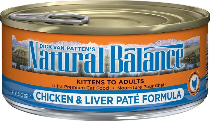 Ultra Premium Chicken & Liver Pate Formula Canned Cat Food 3-oz