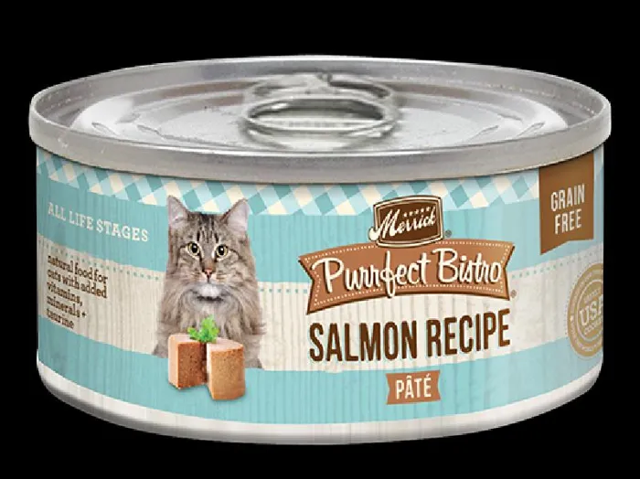 Purrfect Bistro Grain-free Salmon Pate Canned Cat Food 5.5-oz