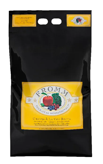 Fromm Four-star Nutritionals Chicken A La Veg Dry Cat Food 10-lb