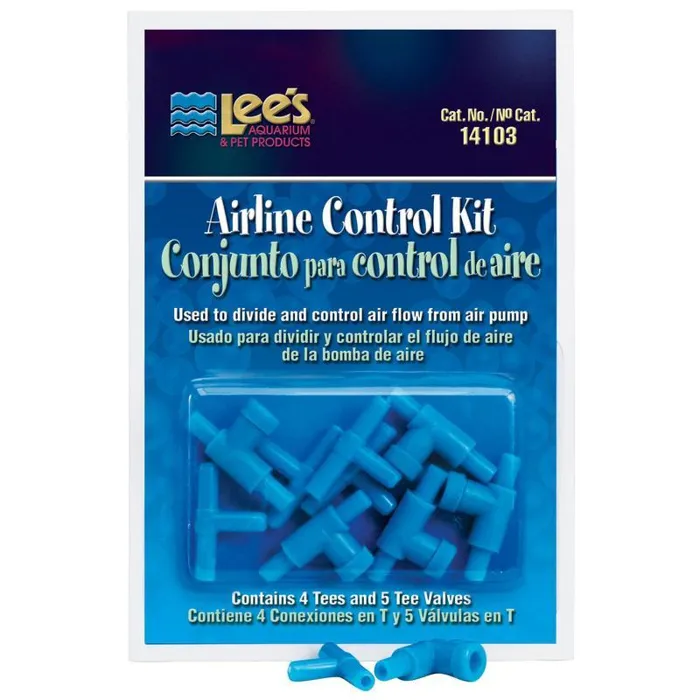 Airline Control Kit W/4tees & 5 2-way Valv