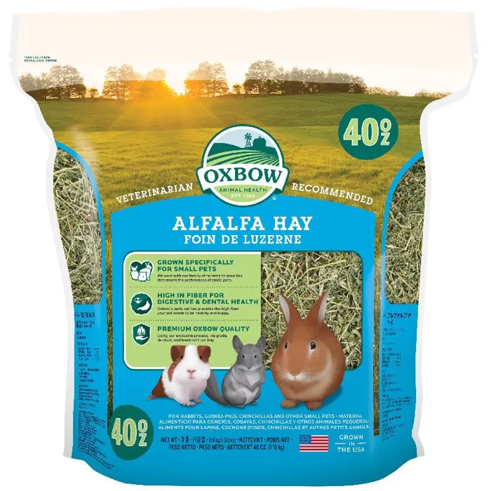 Oxbow Animal Health All-natural Alfalfa Hay 40-oz