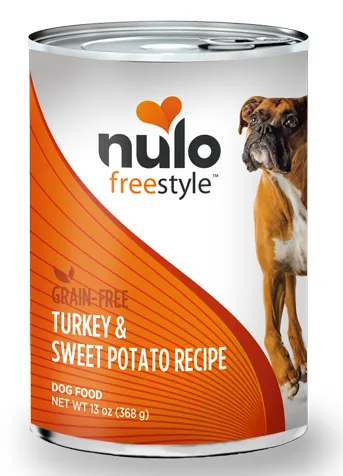 Freestyle Grain Free Turkey & Sweet Potato Recipe Canned Dog Food 13-Oz