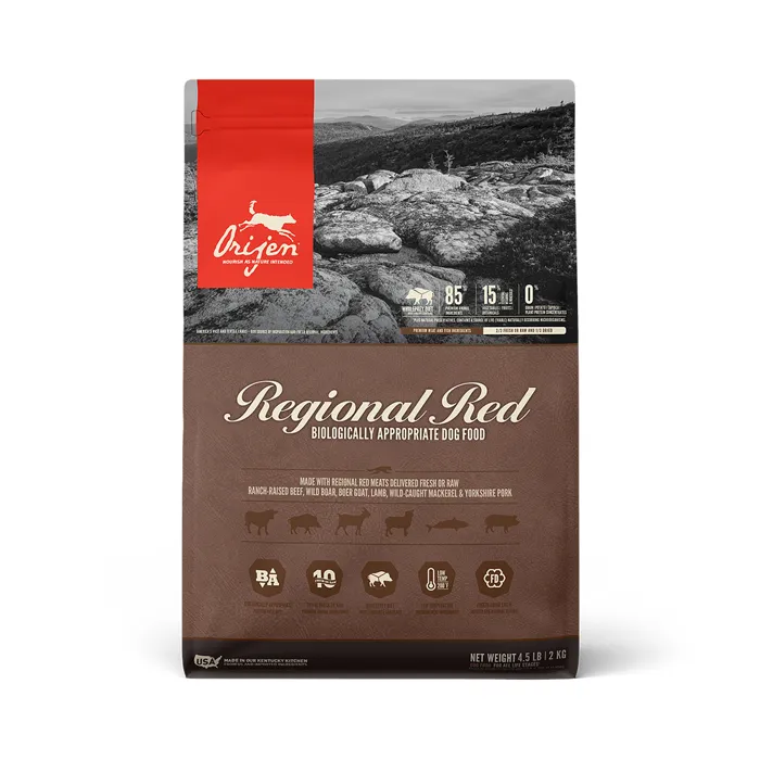 Dry Dog Food, Regional Red, Biologically Appropriate & Grain Free 4.5-lb