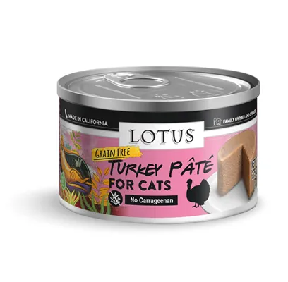 Lotus Turkey & Vegetable Pate Grain-free 2.75-oz