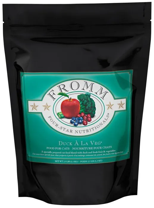 Four Star Duck A La Veg Dry Cat Food 5-lb